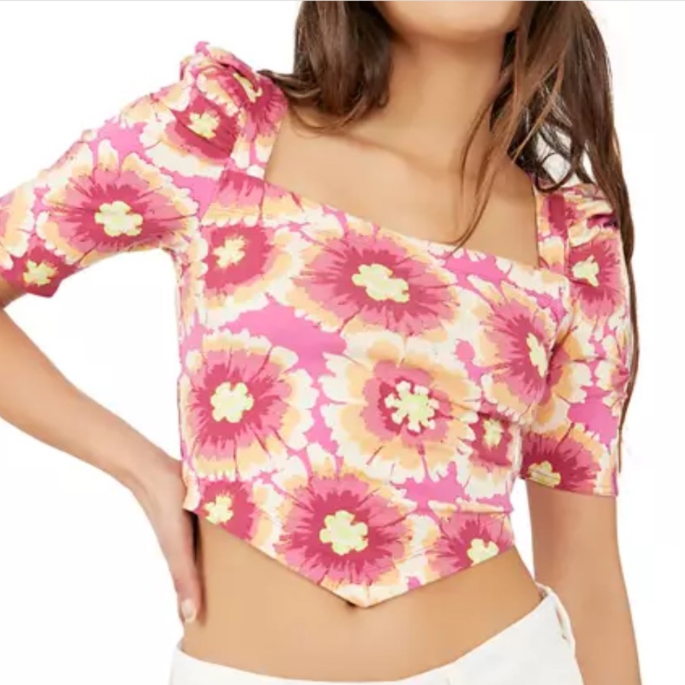 Free People Gimme More Crop Top | Size Medium